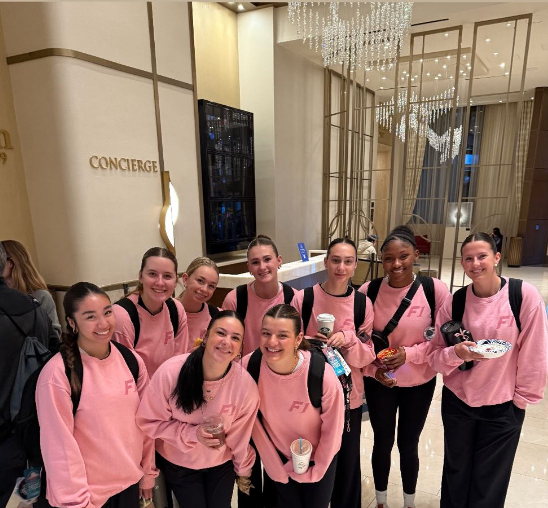 Pink Crew and Sweatpants Set