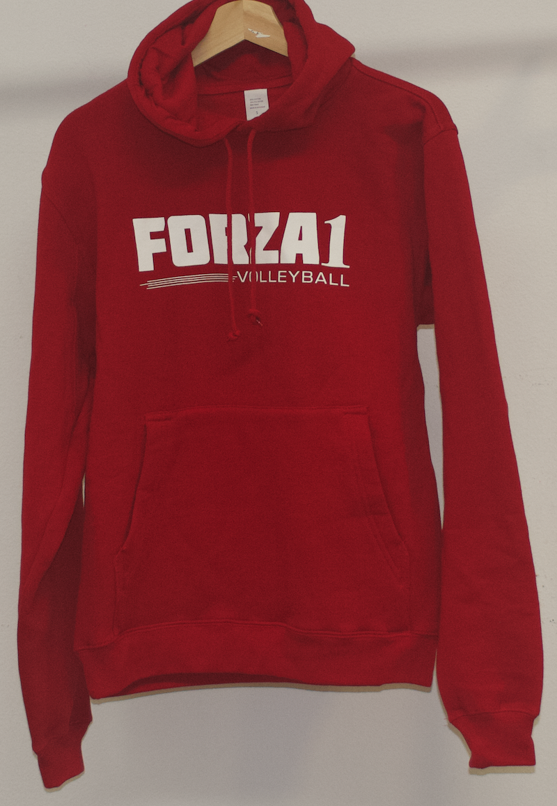 Red Forza1 Hoodie