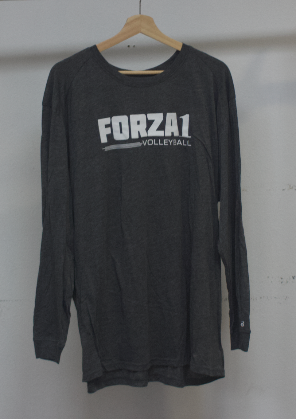 Grey Forza1 Long Sleeve Shirt