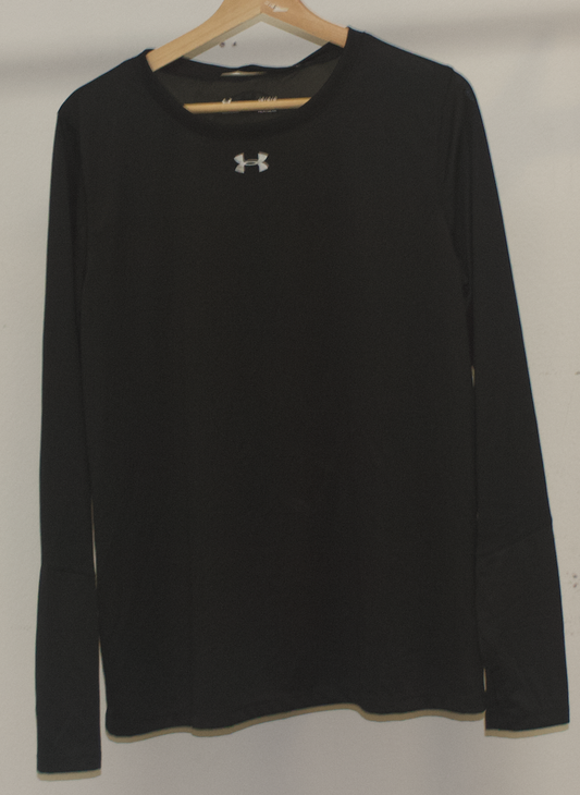 Under Armour Black Long Sleeve Practice Shirt