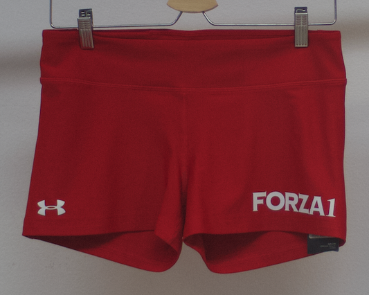 Red Under Armour Forza1 Branded Spandex